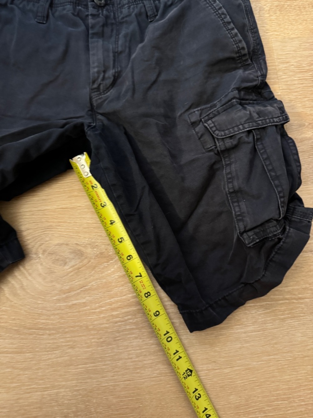 GAP Navy Cargo Shorts Men’s Size 29 - Picture 5 of 6